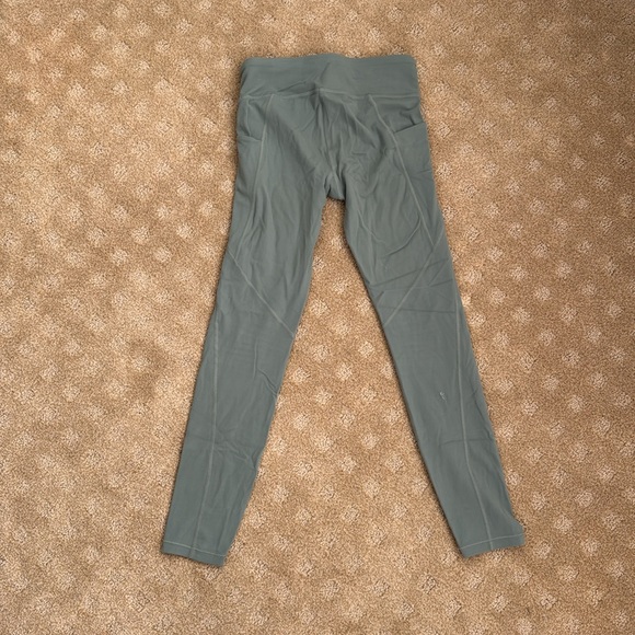 Athleta girls size 12 sage colored leggings with pockets - Picture 2 of 6